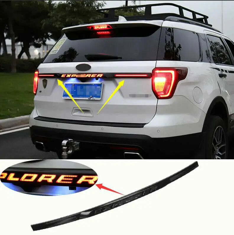 

Для 2016-2019 Ford Explorer автомобильный значок задняя багажная дверь молдинг отделка полоса