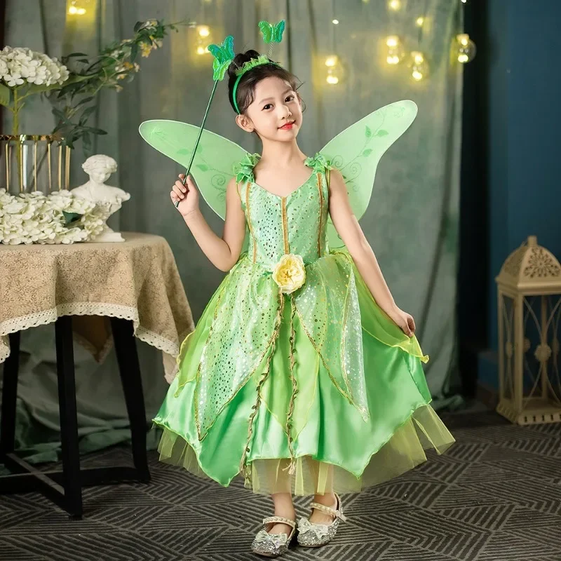 green emerald velvet dress Little Adventures Purple Blossom Fairy Dress Up Costume