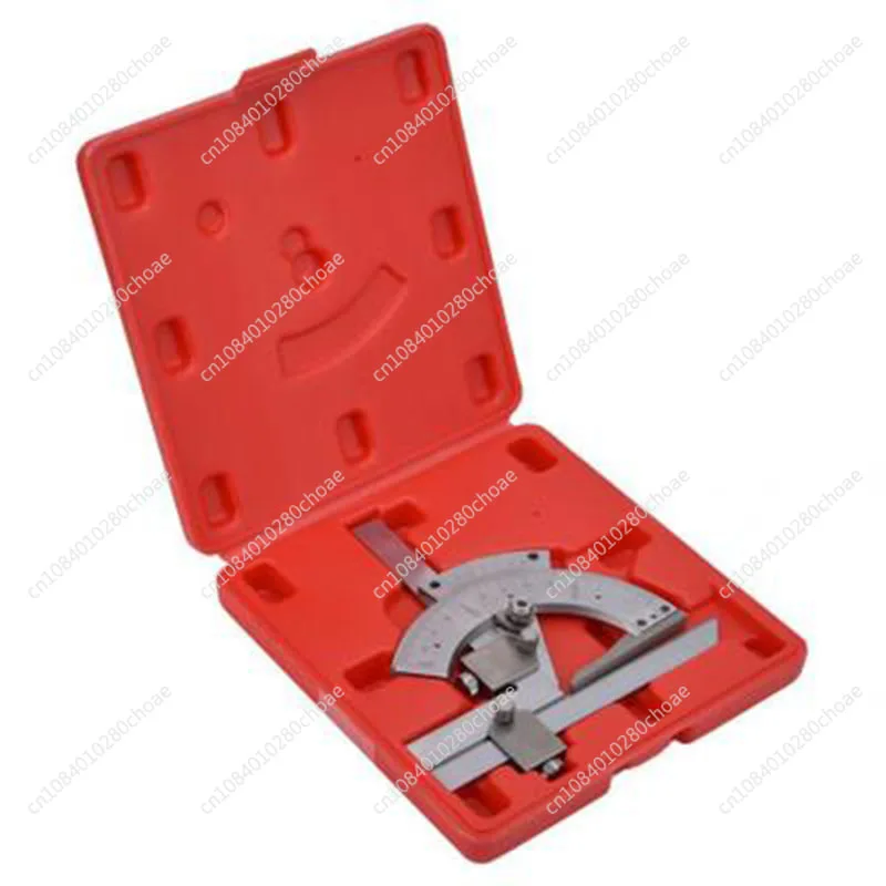 Hi-quality Carbon Steel Universal Bevel Protractor 0-320 Degree Accuracy Angle M