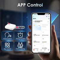 BSEED Zigbee Click Light Switch Part 1/2/3/4Gang 2Way Switch Function DIY Part EU Smart Socket Outlets Plastic Frame Black Color - Image 2