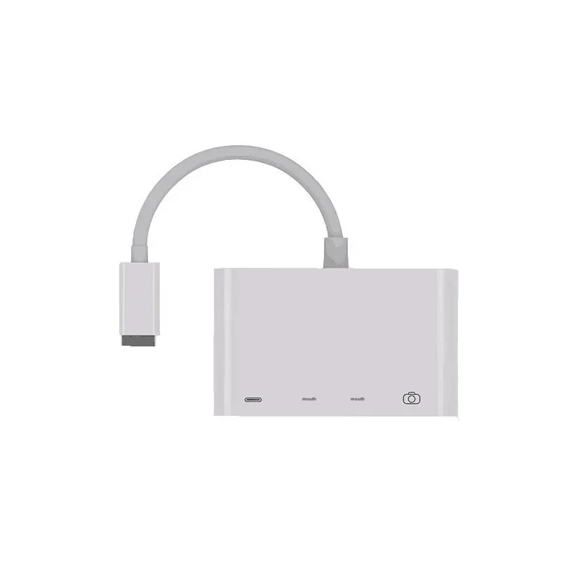 범용 Sd/tf 메모리 카드 리더, 4 인 1 휴대폰, 아이패드 태블릿 카메라, Otg 어댑터 라인 변속기