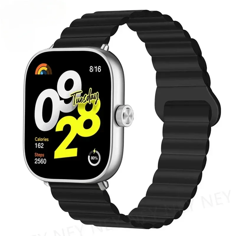 Magnetic Silicone Sport Wristband Bracelet - Universal Smartwatch Accessory