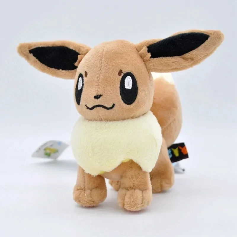 Pokemon Eevee Family Peluche Plush Toy Flareon Vaporeon Espeon Umbreon Leafeon Sylveon Pikachu Stuffed Doll A Set Kid Xmas Gift