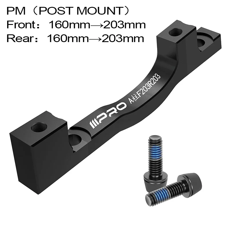 Bicycle Disc Brake Rotors Adapter 140mm 180mm 203mm Front Rear Caliper Adapt Alu