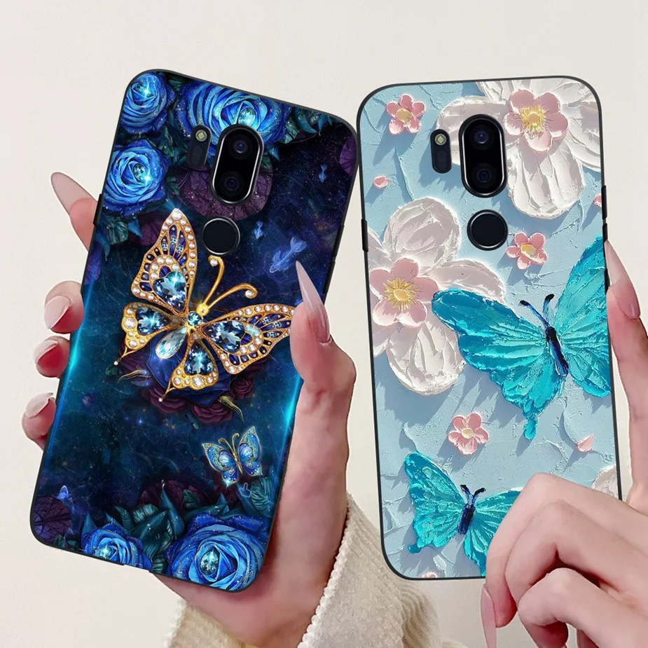 Cute Cat Luxury Painted Soft Slim Phone Case - Stylish Protective Cover
