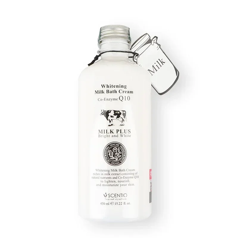 Beauty et Co-Enzyme Q10 Whitening Milk Bath Cream Scentio Milk Plus Body Wash 450ml Nourishing Smoothing Body Shower Gel