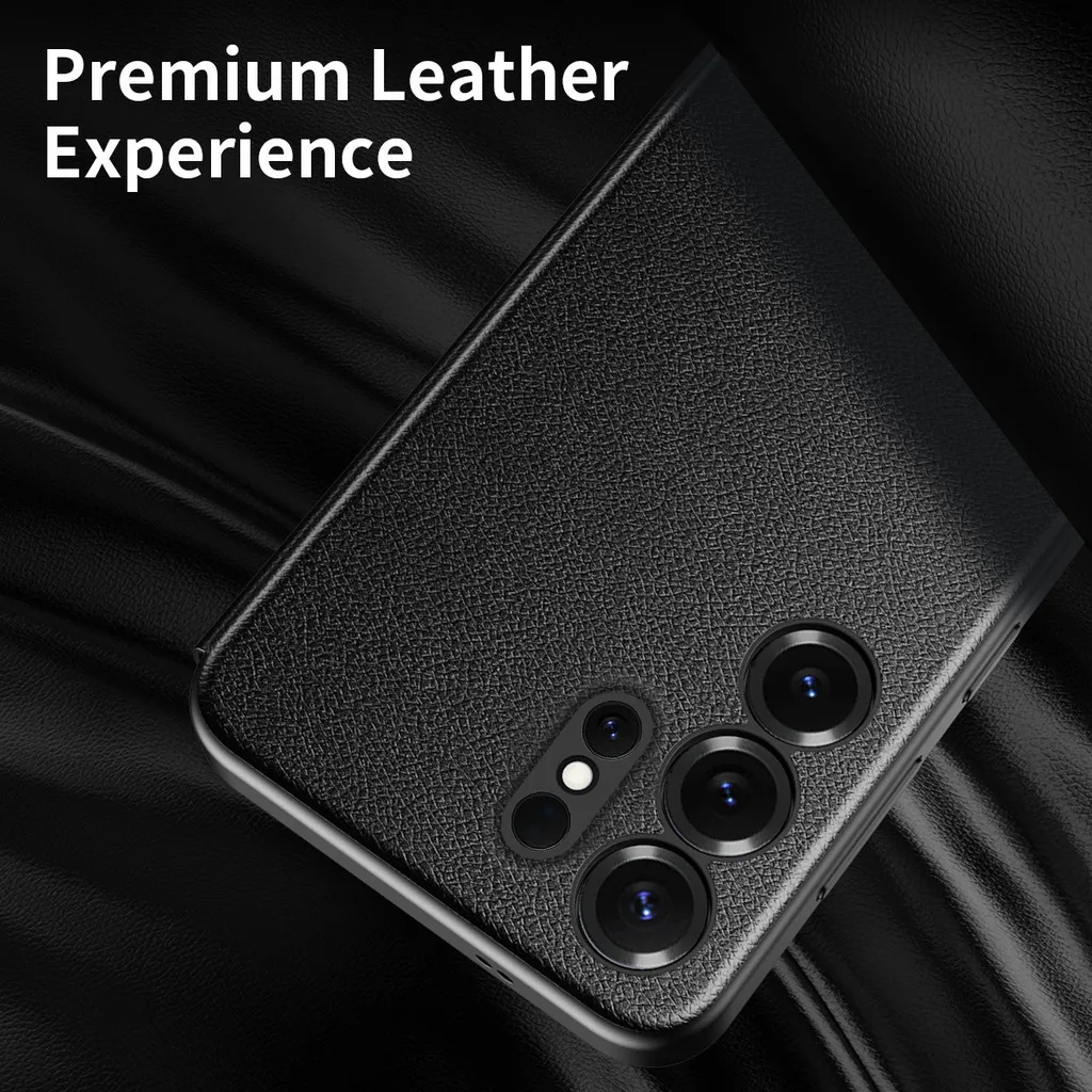 Premium All-Inclusive Flip Leather Phone Cover with Smart Slide Window