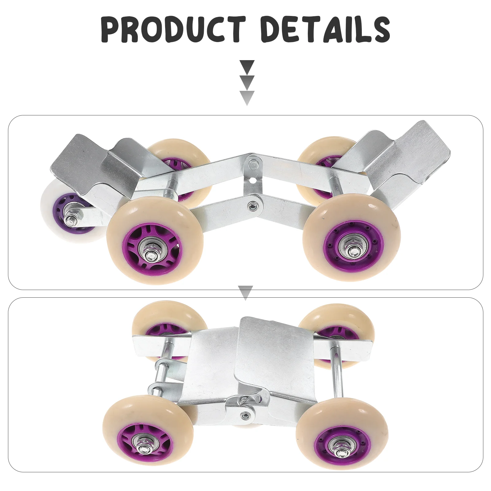 Car Mover Tire Skate Accessory Automotive Wheels Heavy Castor Dolly Swivel Caster