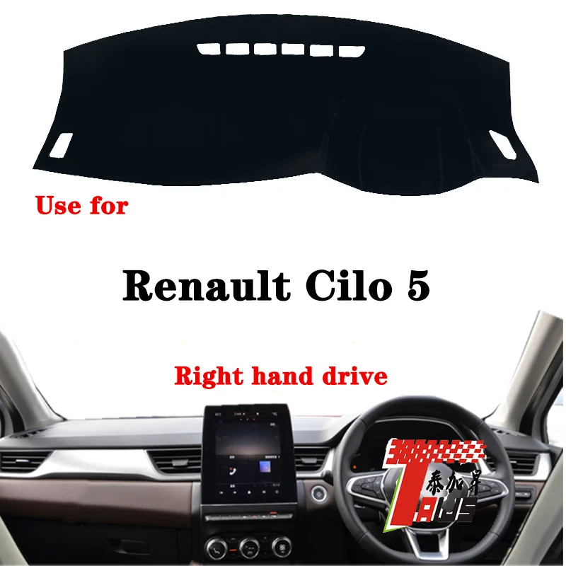 

Taijs Right Hand Drive High Polyester Fiber Anti-UV Car Dashboard Cover Mat for Renault Cilo 5 Cover