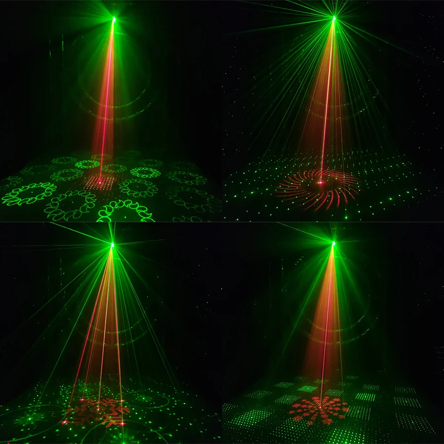 Lumière laser papillon 5 en 1-C6