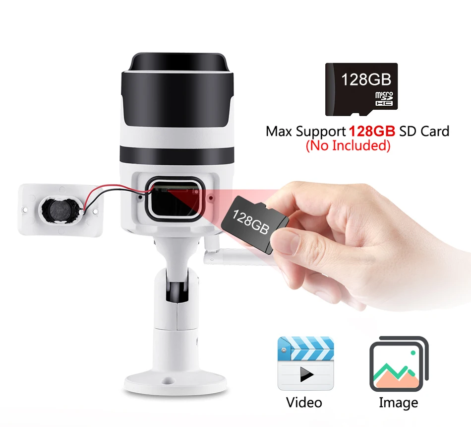 Pogled na utor za SD karticu