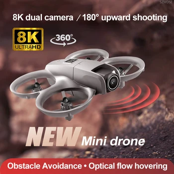 Mini Aerial Photography Drone HD Remote Control Aircraft Esc Dual Camera Height Aircraft Pocket Optical Flow air Hover Uav 1