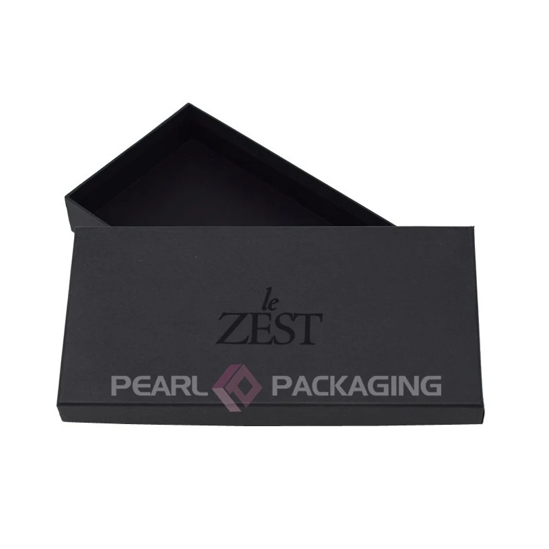 Рисунок 4 - Роскошная матовая черная упаковочная коробка для ремня