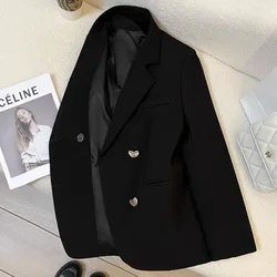 Blazer Woman Outerwears Solid Loose Clothes Coats for Women Gray Jacket 2023 New Arrivals Outdoor Youthful Sale Korean Winter In