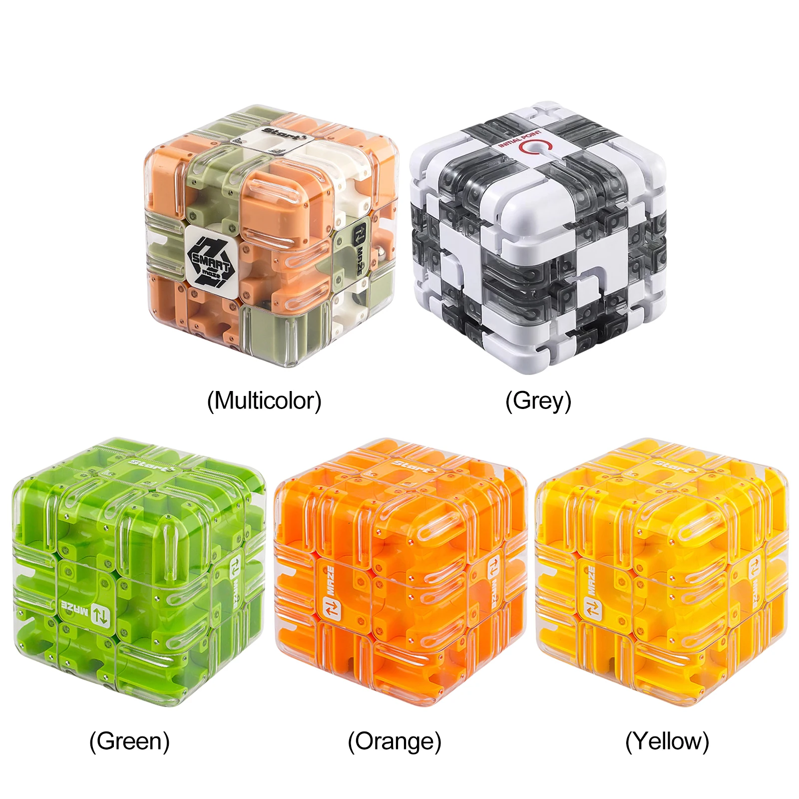 3D Maze Magic Cube Fidgeting Toys Kids Labyrinth Creative Puzzle Intelligence Cube Logical Thinking Anti Stress Educational Toys