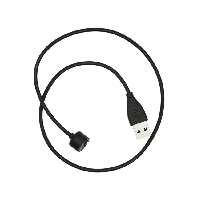 Cargador de Cable magnético para Xiaomi Mi Smart Band 5, 6, 7, Cable de carga  USB portátil, negro - AliExpress