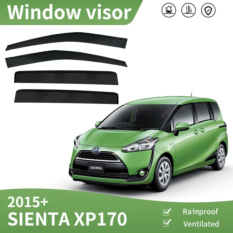 

Козырёк для окон SIENTA XP170, защита от погоды
