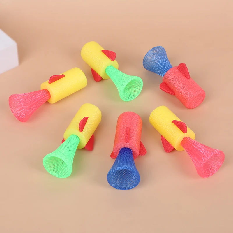 50-20Pcs Soft Catapult Rocket Toy for Kids Birthday Party Favors Goodie Pinata Fillers Classroom Prizes Compress Launcher Rocket