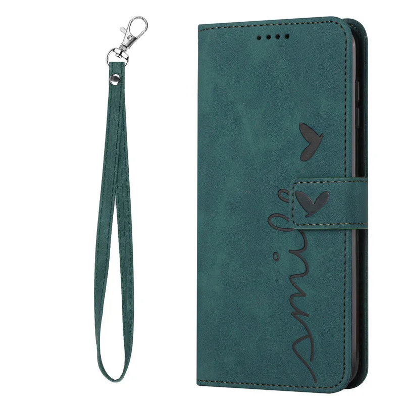 Luxury Leather Magnetic Flip Wallet Book Cover