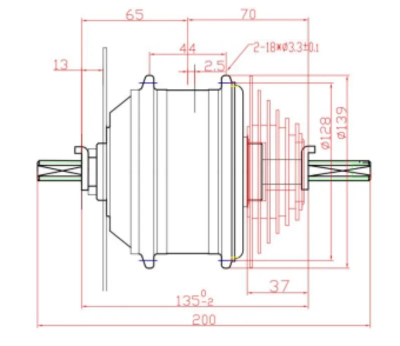 Wheel Hub Motor 36V 48V 350W for Ebike Rear Front  Motor Wheel  Brushless Gear Motor 24V 250W Ebike Conversion Kit