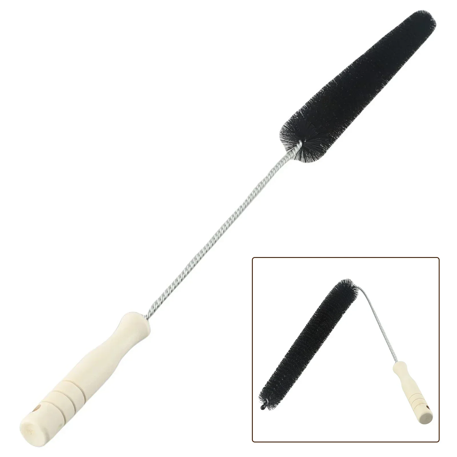 70/75cm Radiator Cleaner Brush Multi-Purpose Bendable Long Thin Cleaner Duster Washing Machine Cleaning Tools Dryer Duct Brush