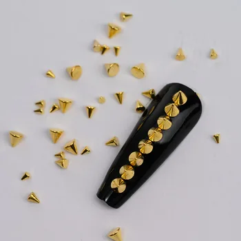 1 Box Punk Goth Metal Spikes Charms Rivet 3