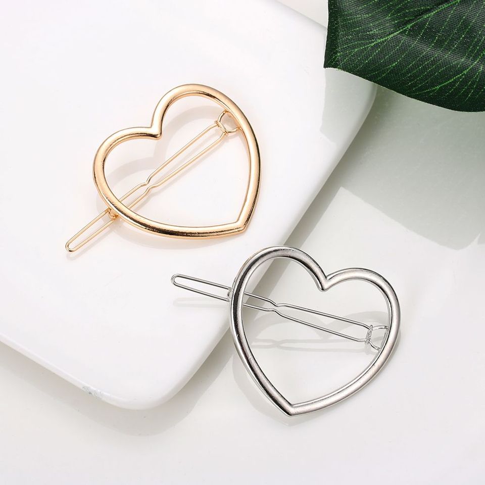 Barrettes Hair Styling Bobby Pins Star Heart Hair Pins Metal Hairclips Geometric Hairpins Knot Hair Clip Jewelry Accessories