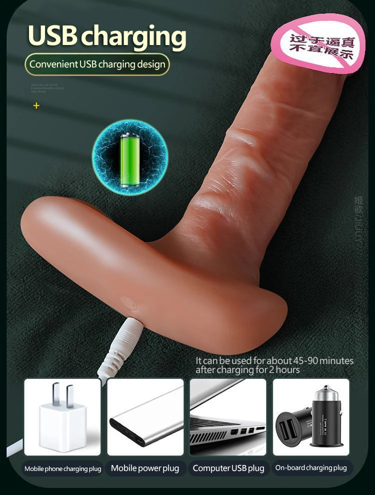 Vibrator Dildos Thrusting Jumping eggs Dildo Realistic Vibrating Dildo G-spot Anal Stimulation Vibrating Sex Toys for Women