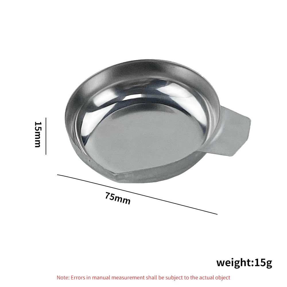 스테인리스강 다이아몬드 계량 팬, 베어 보석, 스톤 다이아몬드 계량 접시, 체중계 계량 트레이, 보석 도구
