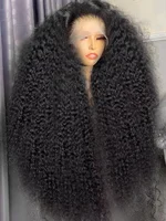 WIGIRL 250% HD 13X6 Curly 30 40 Inch Loose Deep Wave 13X4 Lace Frontal Human Hair Wigs Transparent Lace Front Brazilian Remy Wig 1