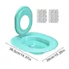 Cat Toilet Trainer Kit Potty Teacher Seat For Pet Smooth Cat Toilet Training Learning Kit For Home Apartment Bathroom Potty 6