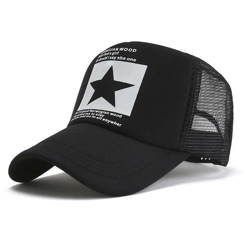 

Trucker Hats for Men Adjustable Snapback Mesh Cap Great for Outdoors Casquette Homme Gorras Hombre
