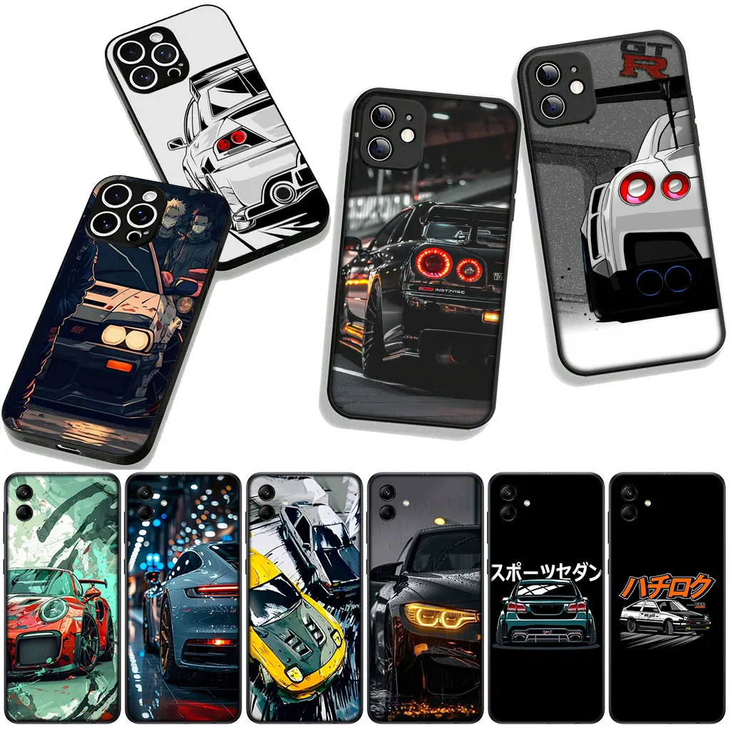 Supercar Calipers and Taillights Design Phone Case Cover