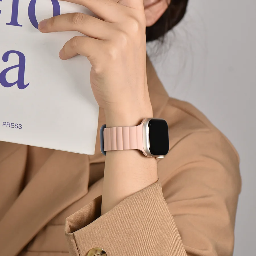Magnetic Silicone Loop Bracelet