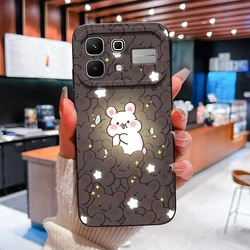 Couple Avatars Soft Silicone Phone Case with Camera Protection and Anti - Slip Design for Infinix Note EDGE (TYB581)