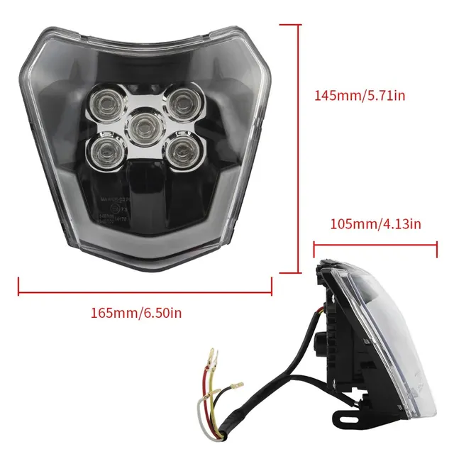 Para KTM faro de motocicleta LED Wick EXC XC SX XC-W 125 250 300 450 530 2018-2023 Dirt Bike Enduro Motocross Accesorios - Imagen 5