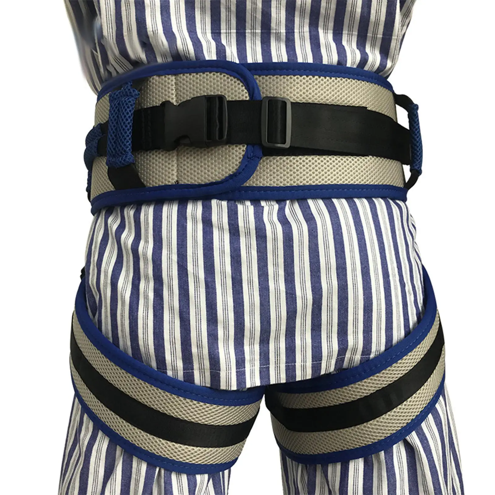 Transfer Belt with Leg Loops Quick Release Buckle Patient Lift Walking Belt