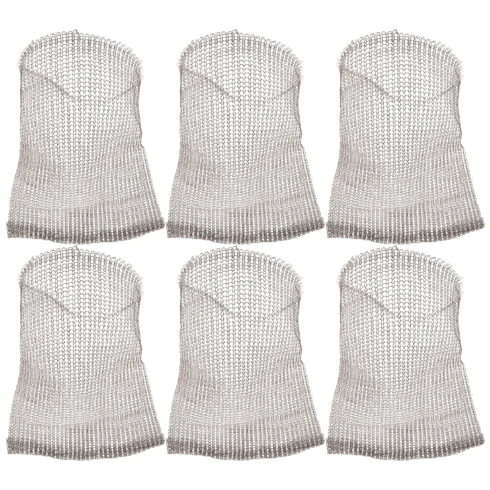 5 Pezzi Cestini Protettivi Per Radici In Acciaio Inox 35x35cm - Addio Arvicole! Set Con Guanti - 2