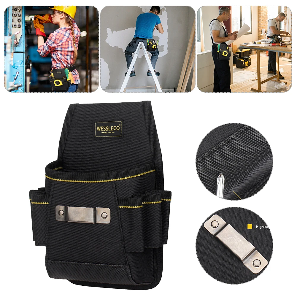 Multi-functional Electrician Tools Bag Waist Pouch Belt Storage Holder Organizer Garden Tool Kits Waist Packs Oxford Cloth tool chest for sale