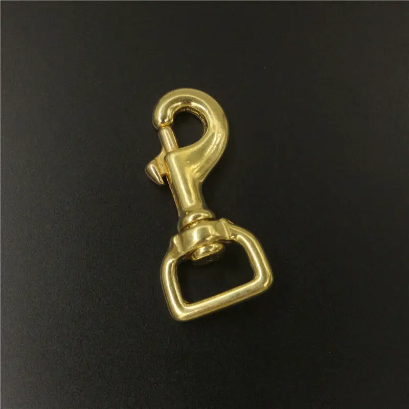 Brass Craft Bag Strap Belt Clasp Brass Pet Dog Rope Leashes Clip