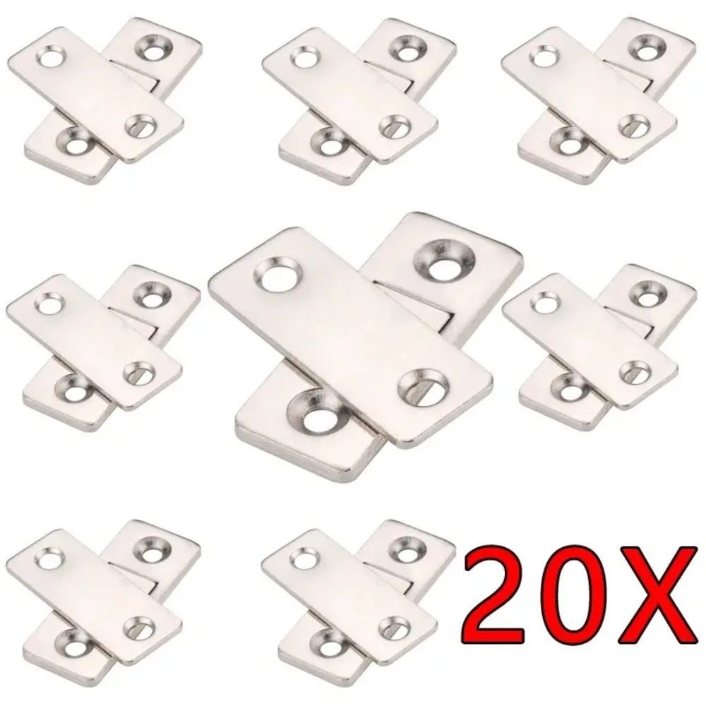 20 Sets / 8 Sets Magnetic Door Closer Cabinet Door Catches Latch Furniture Doors Magnet Stop Cupboard Ultra Thin