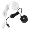 Mist Maker Fogger Mist Maker USB Colorful LED Lights 5V  Sound Fountain Atomizer for Pond Rockery Fish  Sink Mist Maker 4