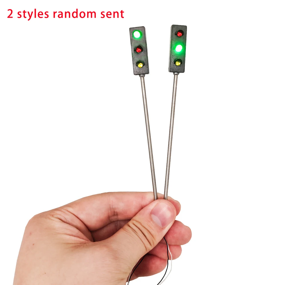 Traffic Lights HO OO Crossing Walk Model Train Led Signals