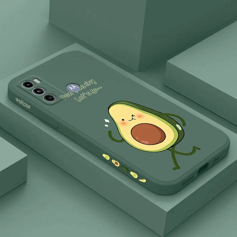 Avocado Family Silicone Phone Case Cover