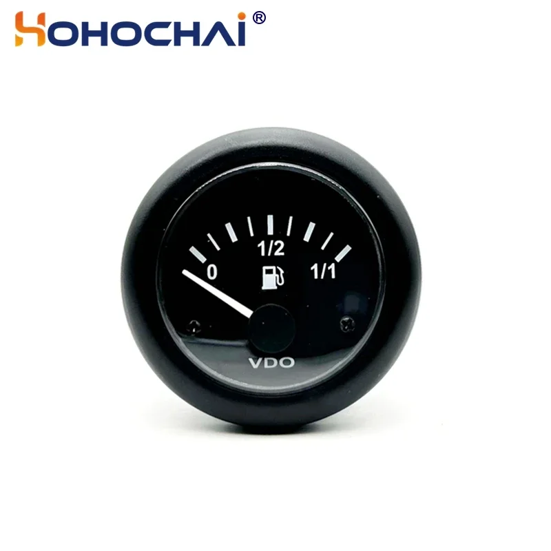 tipo Calibre do Vdo do Combustível para Grupos Geradores Diesel Maquinaria da Engenharia do Carro Tamanho 52 mm da Instalação 12v 24v