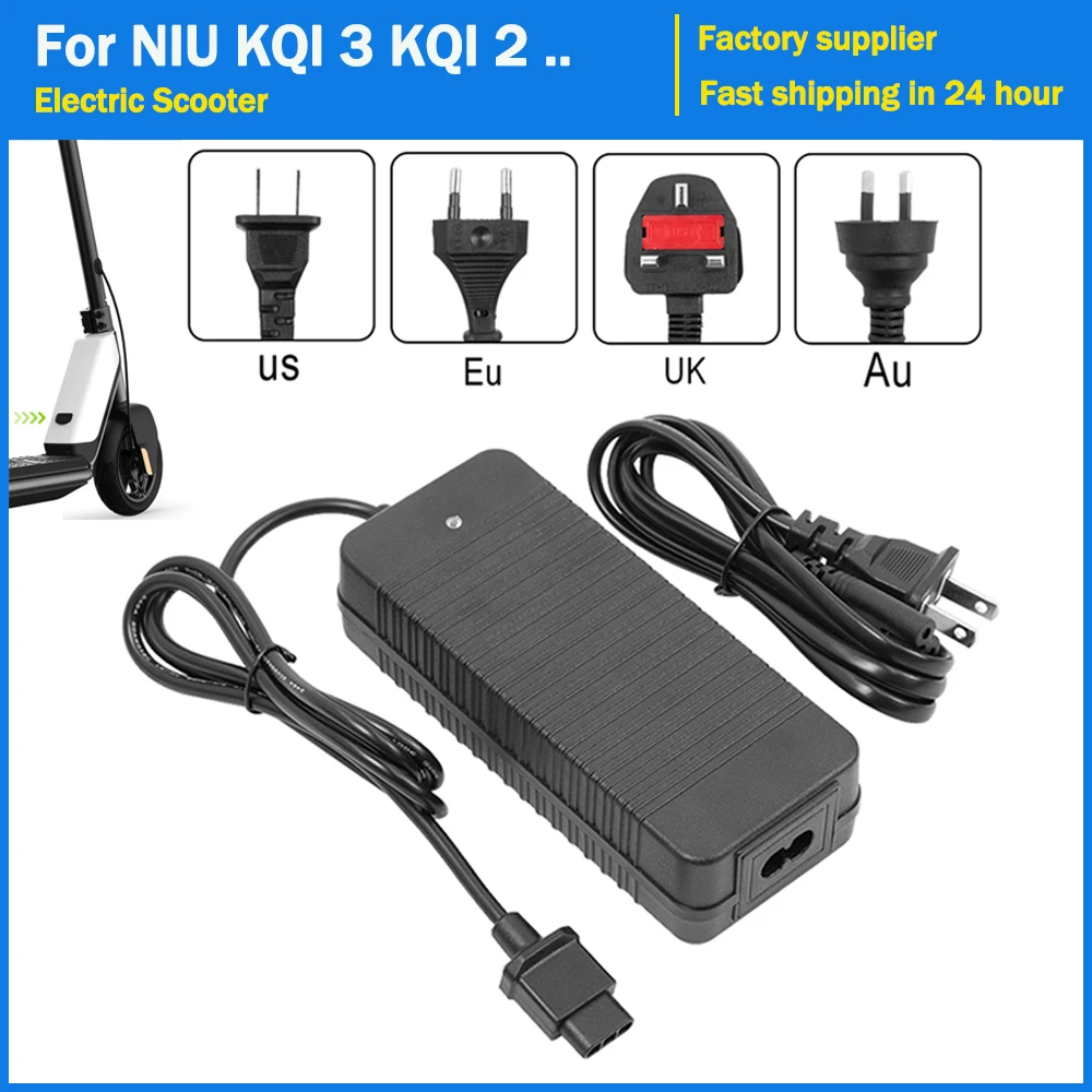 

Зарядное устройство для электроскутера NIU KQI 3 KQI 2 Pro, 53,5 в, 2 А