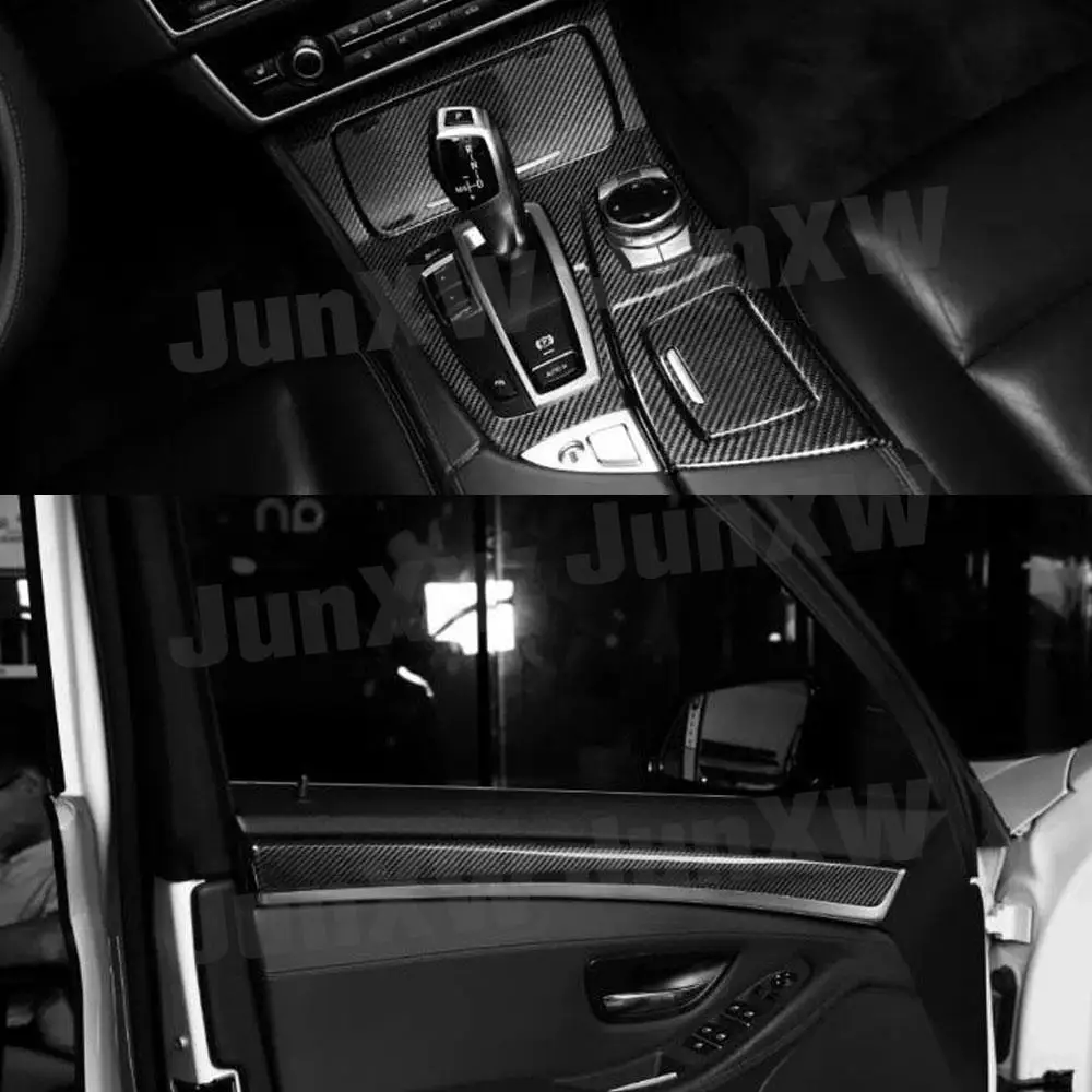 ドアトリム,カーボンファイバーインテリア,トリム,BMW 5シリーズF10 2011-2017 lhd rdの装飾スイッチフレーム  AliExpress Mobile