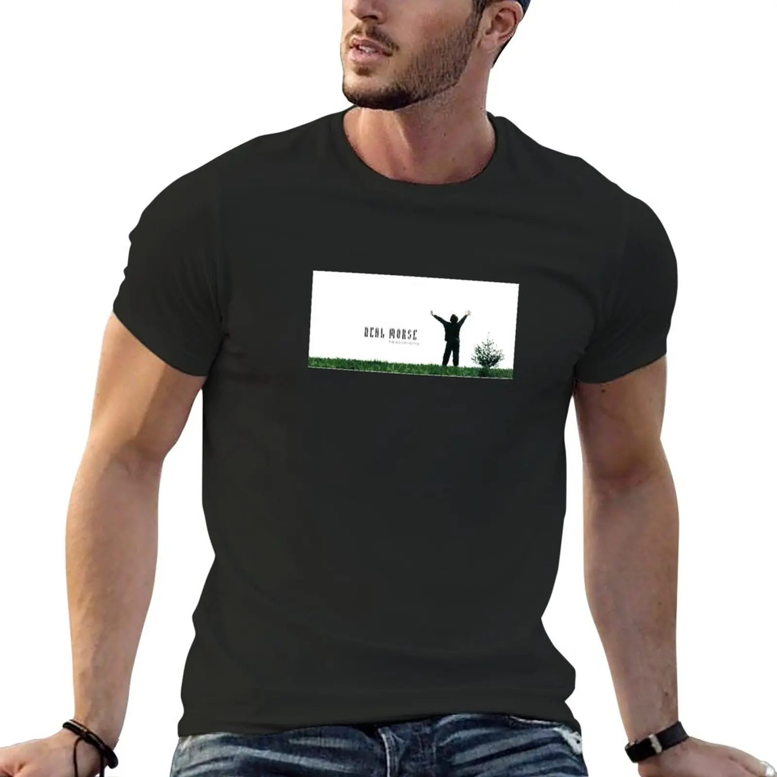New Neal Morse "Department" Album Cover T-Shirt Grafica T-Shirt Plus Size Top Camicie Da Allenamento Per Uomo