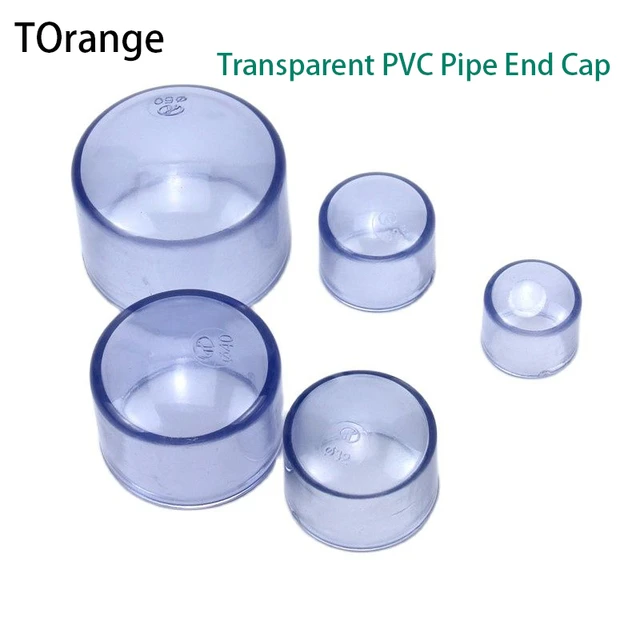 PVC Pipe End Cap Tube Cover Hose Protect Blanking Plugs 20mm~40mm Inner  Diameter