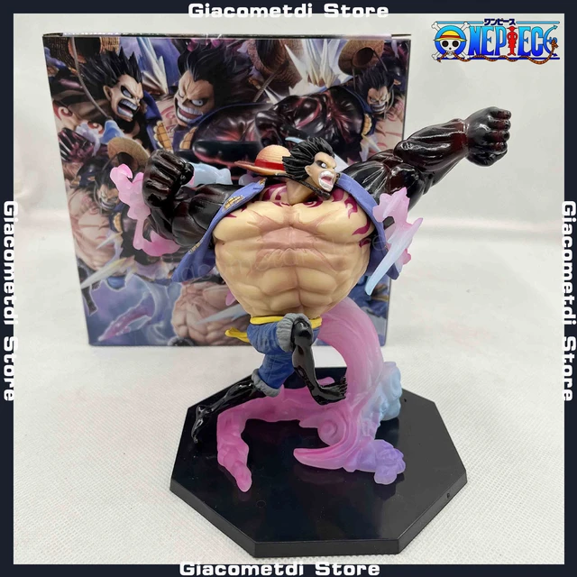 14cm One Piece Anime Figura Wano País Monkey D Luffy Vs Kaido Dragão Luta  Gk Luffy Pvc Tamanho Grande Figura de Ação Toy Model - AliExpress